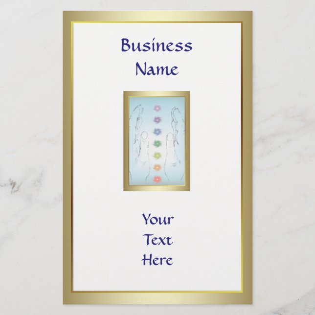 Healing Hands Holistic Template Flyer (Front)