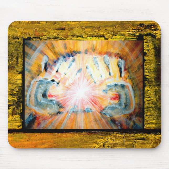 Healing Hands Mouse Mat (Front)
