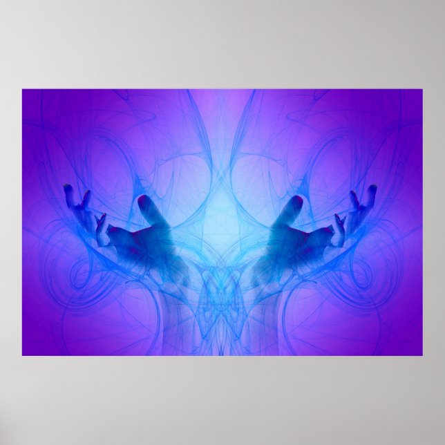 Healing hands poster (Front)