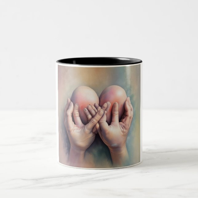Healing Hands: Sip with Compassion Mug (Center)