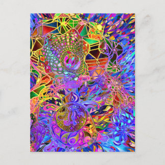 Healing heArt Dreamtime Turtle Postcard