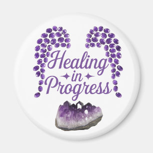 Healing in Progress Inner Peace Loading Magnet