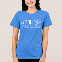 Healing Is Not Linear Floral Grief Support