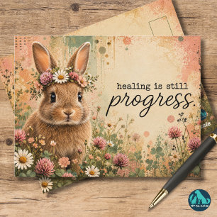 Healing Is Still Progress Inspirational Postcard