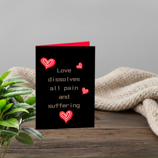 Healing Love Message Greeting Card (Creator Uploaded)