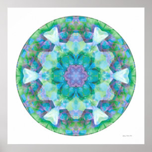 Healing Mandala 10 Poster
