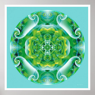 Healing Mandala 4 Poster