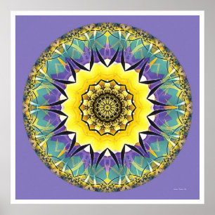 Healing Mandala 5 Poster