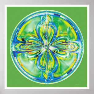Healing Mandala 6 Poster