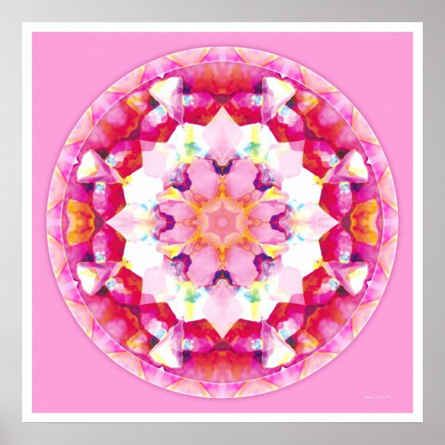 Healing Mandala 9 Poster (Front)
