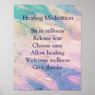 Healing Meditation Print