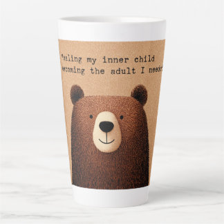 "Healing my inner child"  Latte Mug