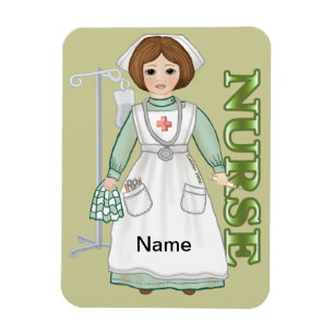 Healing nurse magnet