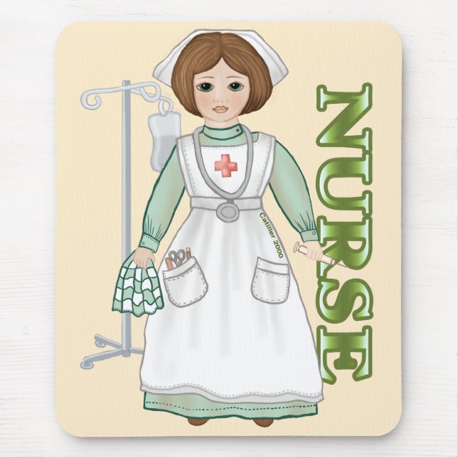 Healing nurse  mouse mat (Front)
