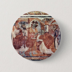 Healing Of The Deaf, By Meister Von Müstair (Best 6 Cm Round Badge