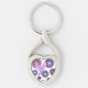 Healing Parakeet Key Ring