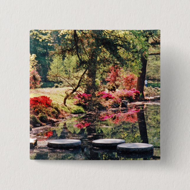 Healing Path 15 Cm Square Badge (Front)