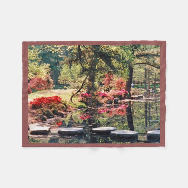 Healing Path Fleece Blanket (Front (Horizontal))