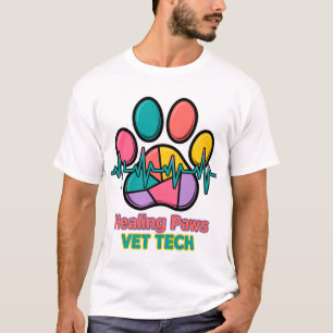 Healing Paws Vet Tech T-Shirt