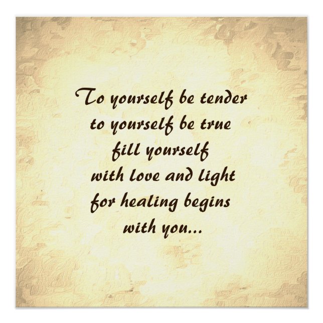 Healing Poster (Front)