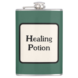 Healing Potion Vinyl Wrapped Flask