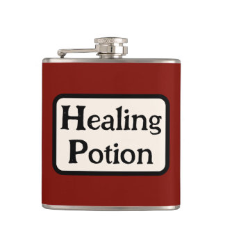 Healing Potion Vinyl Wrapped Flask