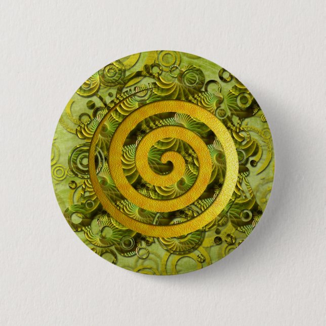 Healing Power 6 Cm Round Badge (Front)