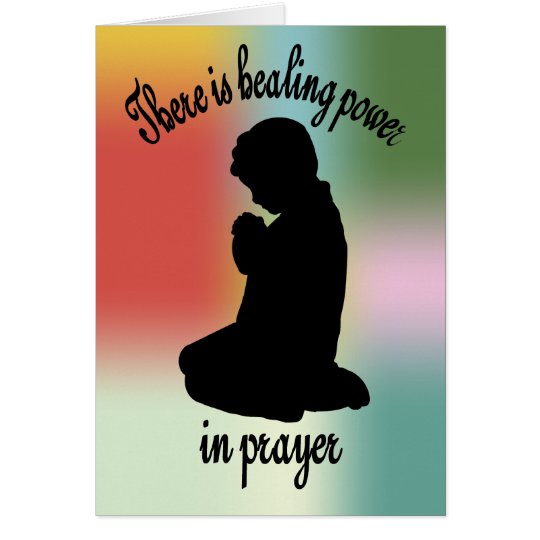 Healing Power of Prayer Card