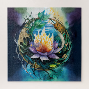 healing powers of immersion in nature    jigsaw puzzle
