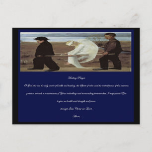 Healing Prayer for the sick Postcard