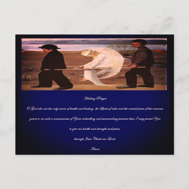 Healing Prayer Postcard (Front)