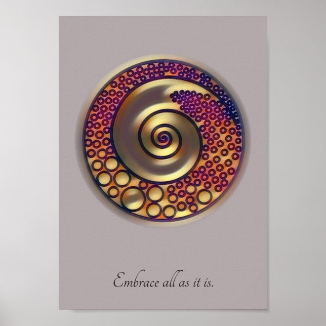 Healing Presence 001 - Poster (Front)