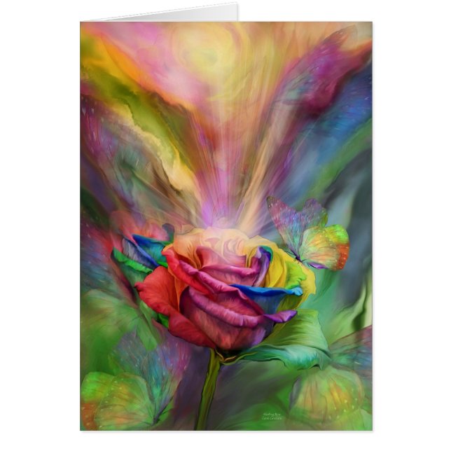 Healing Rose Art Card (Front)