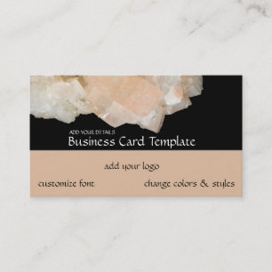 Healing Stones Crystal  Business Card