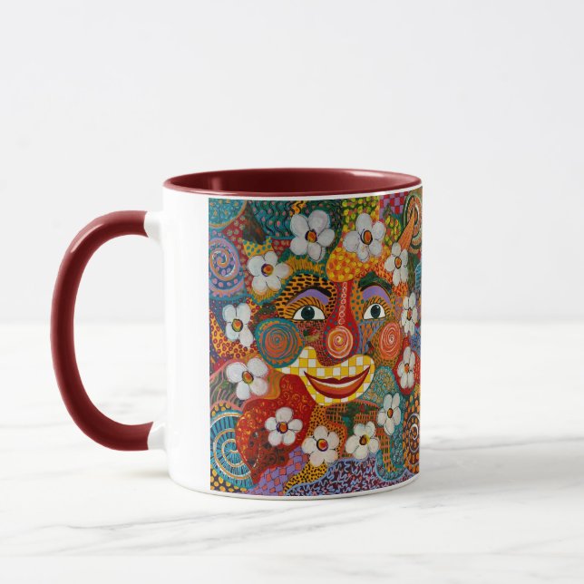 "Healing Sun Spirit" Beverage Mug (Left)
