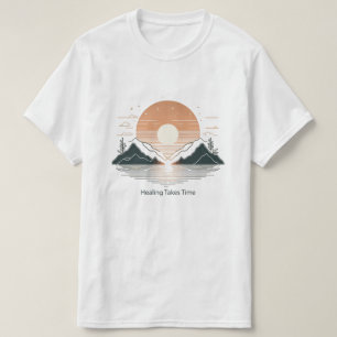 Healing Takes Time" Minimalist T-Shirt   Lake & Mo