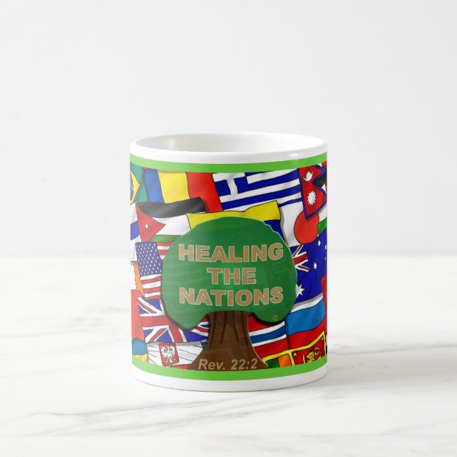 Healing the Nations Tree Mug (Center)