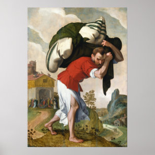 Healing the Paralytic, Netherlands Fine Art Poster