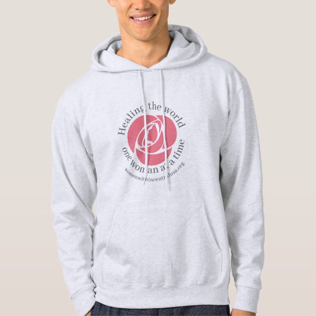 Healing the World One Woman at a Time  + Diversity Hoodie (Front)