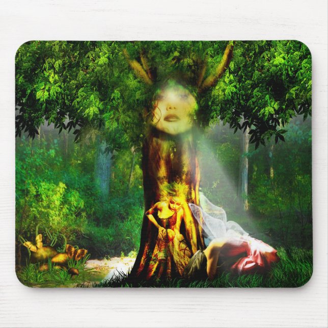Healing Tree Mouse Mat (Front)
