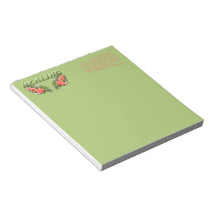 Healing Verse Notepad