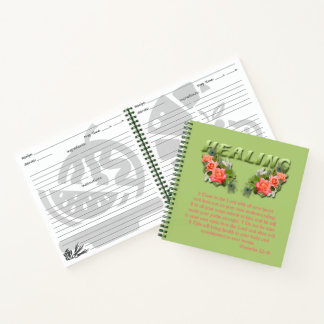 Healing Verse Recipe Notebook