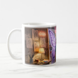Healing Wings in an Urban Dream Studio Mug