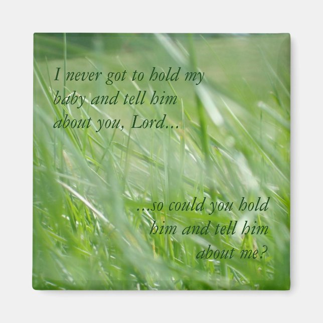 Healing Words for Hurting Mothers Magnet (Front)