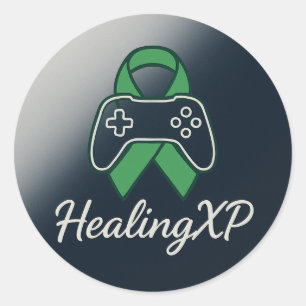 HealingXP Support Classic Round Sticker