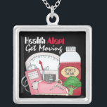 Health Alert Necklace<br><div class="desc">Spread the word Health Alert!  Wear the necklace as a reminder for yourself and others!</div>