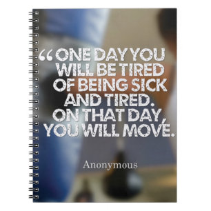 Health and Fitness Motivational Notebook