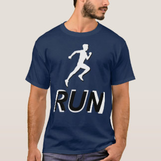 Health and fitness Run running T-Shirt