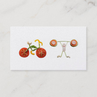 Health and nutrition business card