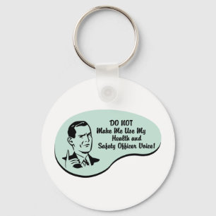 Health and Safety Officer Voice Key Ring